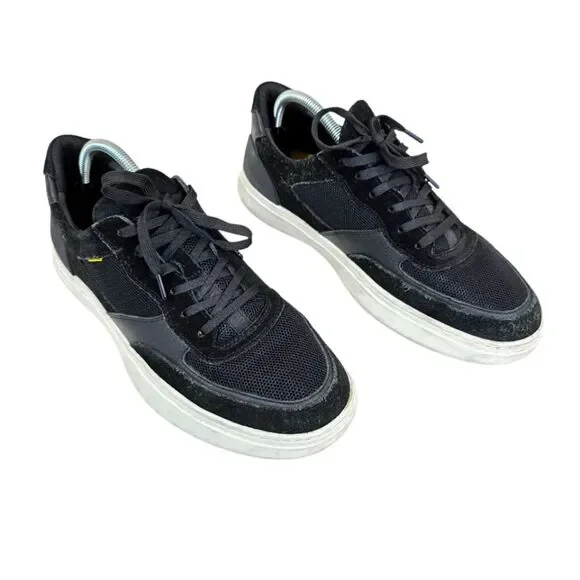 Casca Avro Utility 1 Black Suede and Mesh Lace Up Casual Sneakers M 9.5 - W 11.5